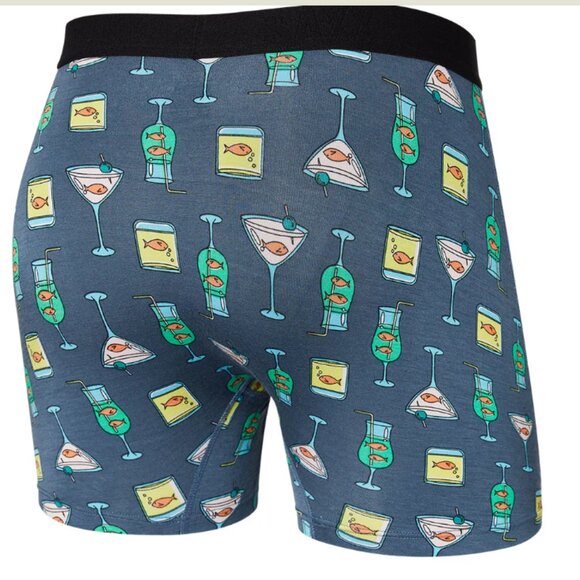 SAXX ULTRA Boxer Briefs with Fly “Nautical Nightcap" - Picture 2 of 4